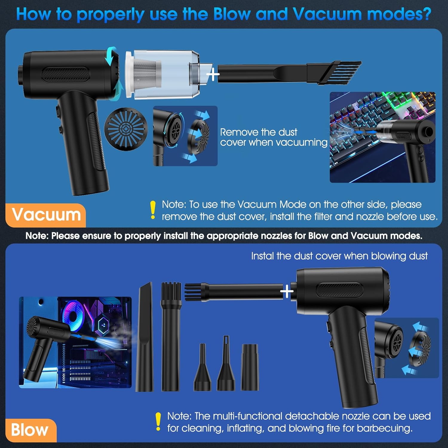 KOPIDOE compressed air duster for keyboards
KOPIDOE handheld car vacuum cleaner with LED light
KOPIDOE 100000RPM air blower
KOPIDOE 3-speed adjustable electric air duster
KOPIDOE keyboard cleaner with LED and nozzles
KOPIDOE car vacuum and air duster combo tool
KOPIDOE rechargeable air blower for computer cleaning
KOPIDOE compact air duster for electronics and cars
KOPIDOE cordless vacuum and air blower with USB-C charging
KOPIDOE eco-friendly air duster for home and office
KOPIDOE multi-functional vacuum a